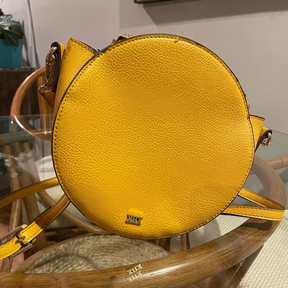 XIIX Collection circle cross body purse